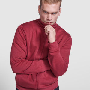 Sudadera de cuello alto con cremallera a tono. - 6439_57_1_1