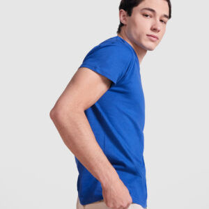 Camiseta de manga corta tubular y escote en pico - 6503_05_1_1