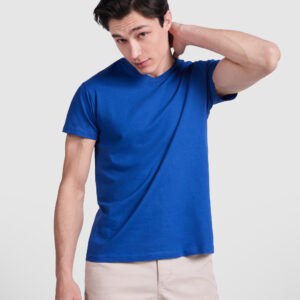 Camiseta de manga corta tubular y escote en pico - 6503_05_1_3