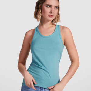 Camiseta entallada, con sisas y escote ribeteado - 6535_267_1_1
