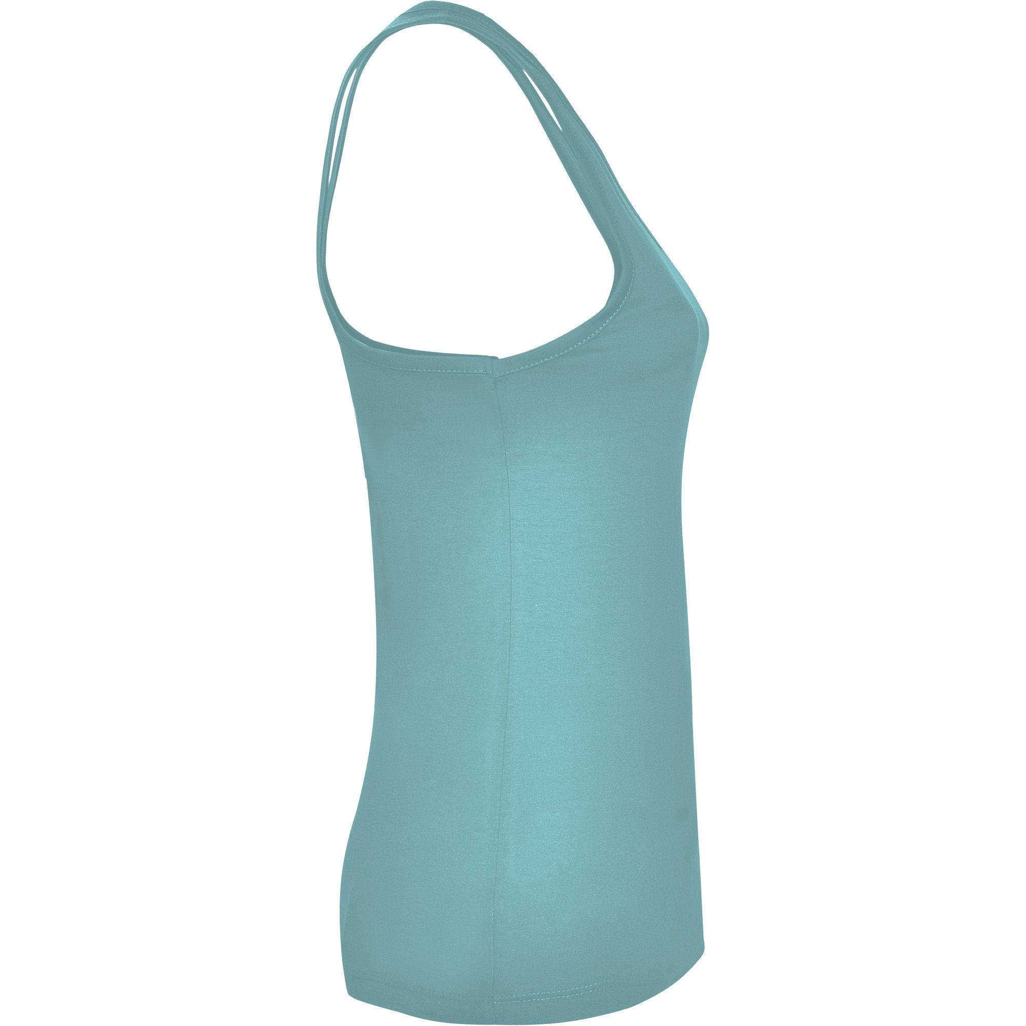 Camiseta entallada, con sisas y escote ribeteado - p_6535_267_8_1