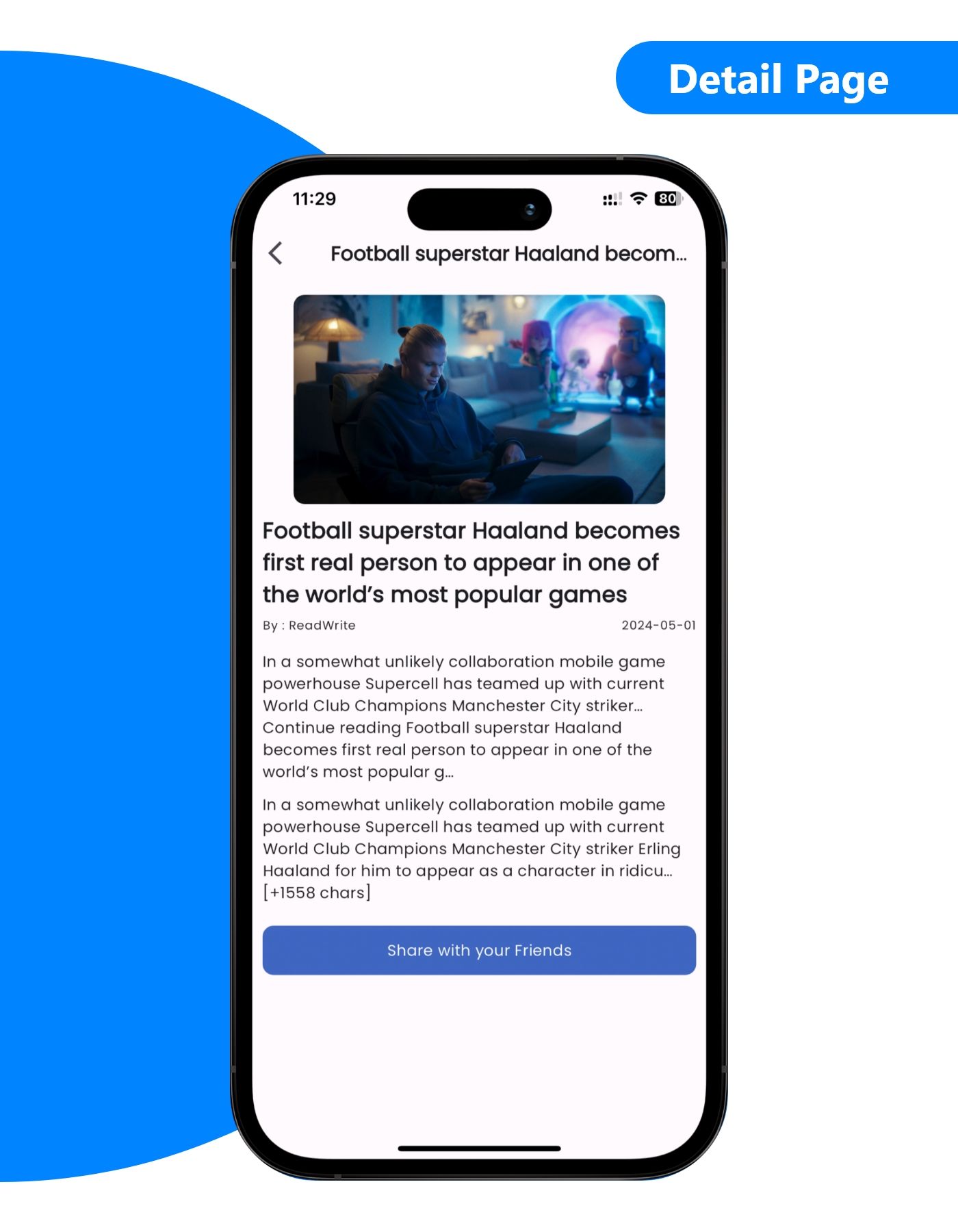 Elite - Football News & Live Score - Flutter Android/iOS Full App - 4