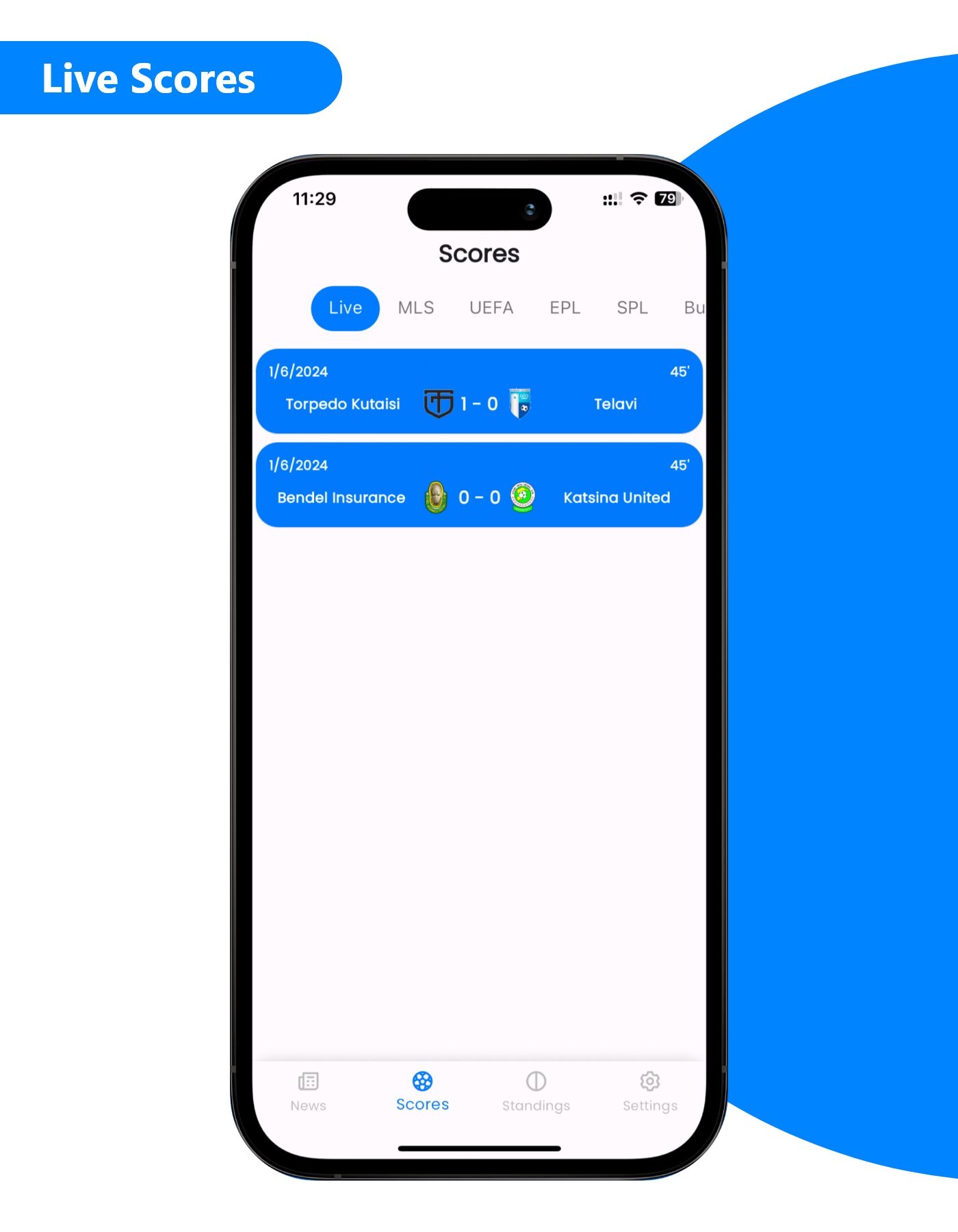 Elite - Football News & Live Score - Flutter Android/iOS Full App - 5