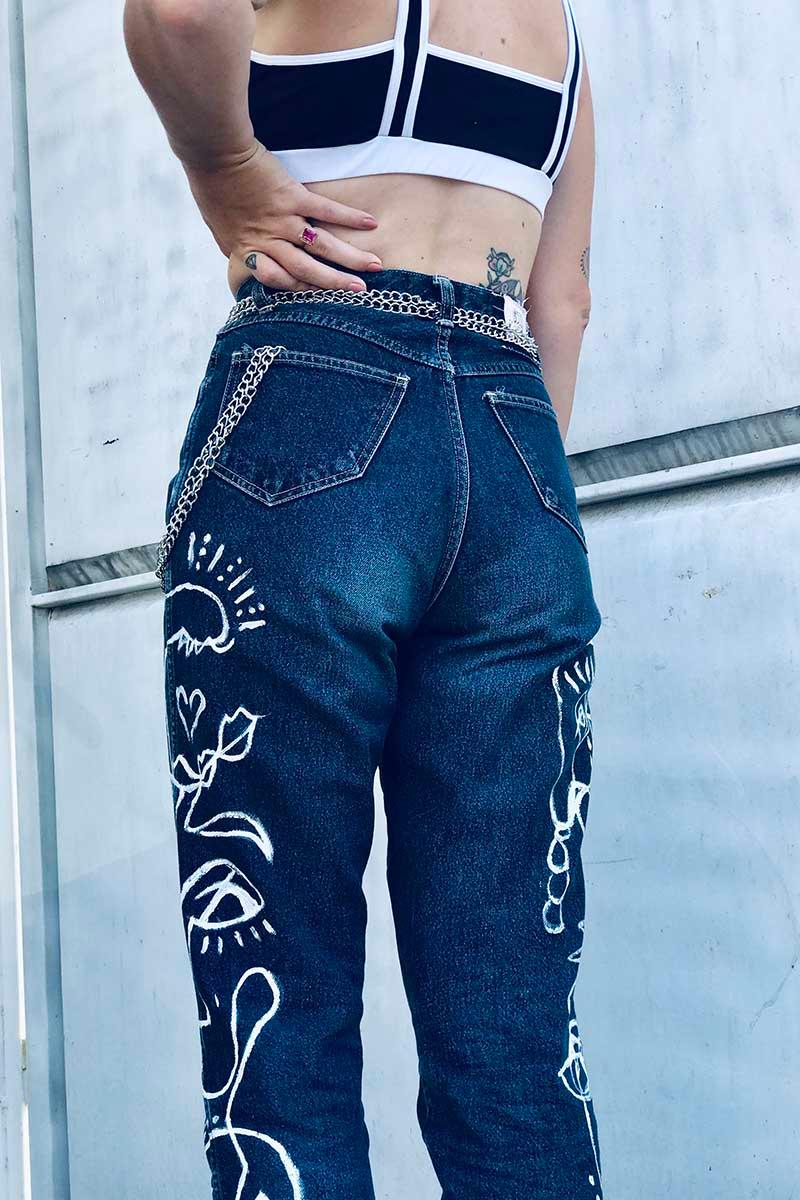 Emma O'Flynn Custom Denim x ASOS - Cute 
