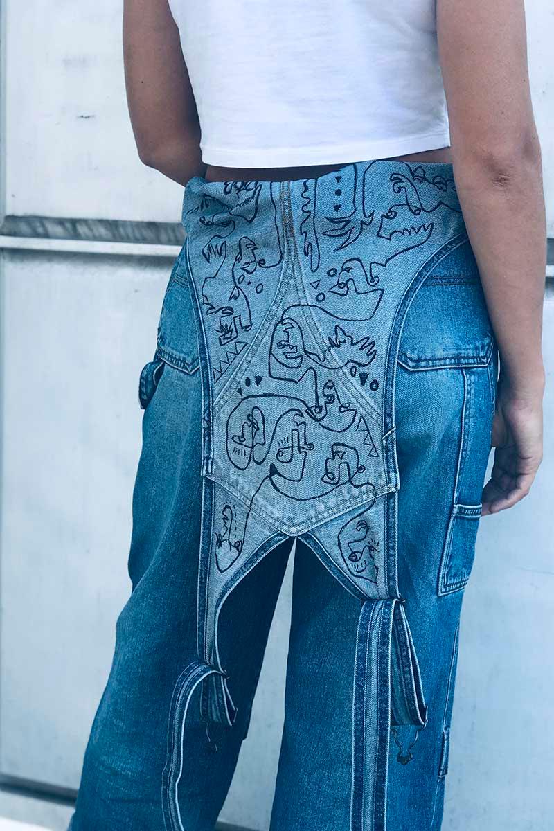 Emma O'Flynn Custom Denim x ASOS - Cute 