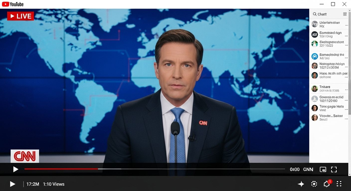 cnn live stream youtube