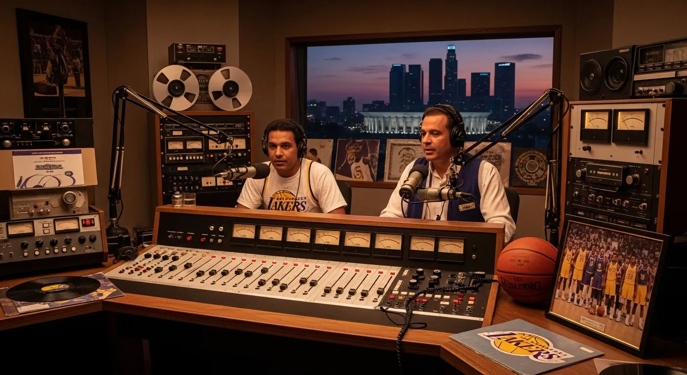 lakers radio station