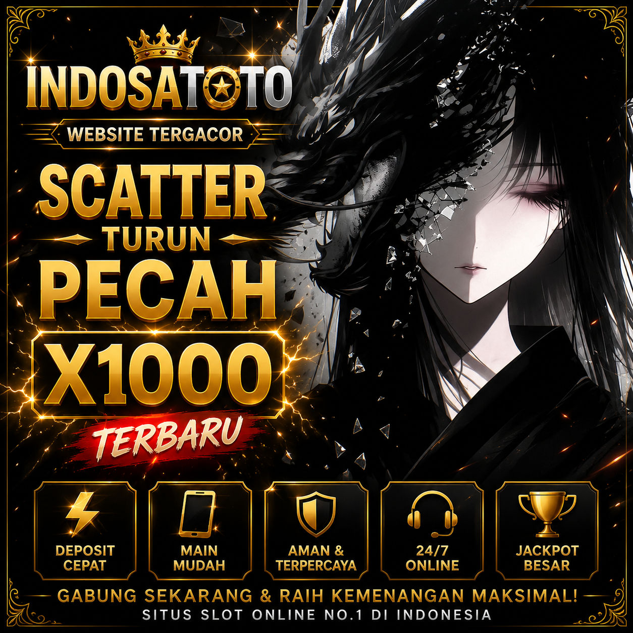 INDOSATOTO Logo