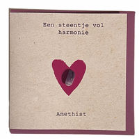 Een steentje vol harmonie: Amethist - Bree