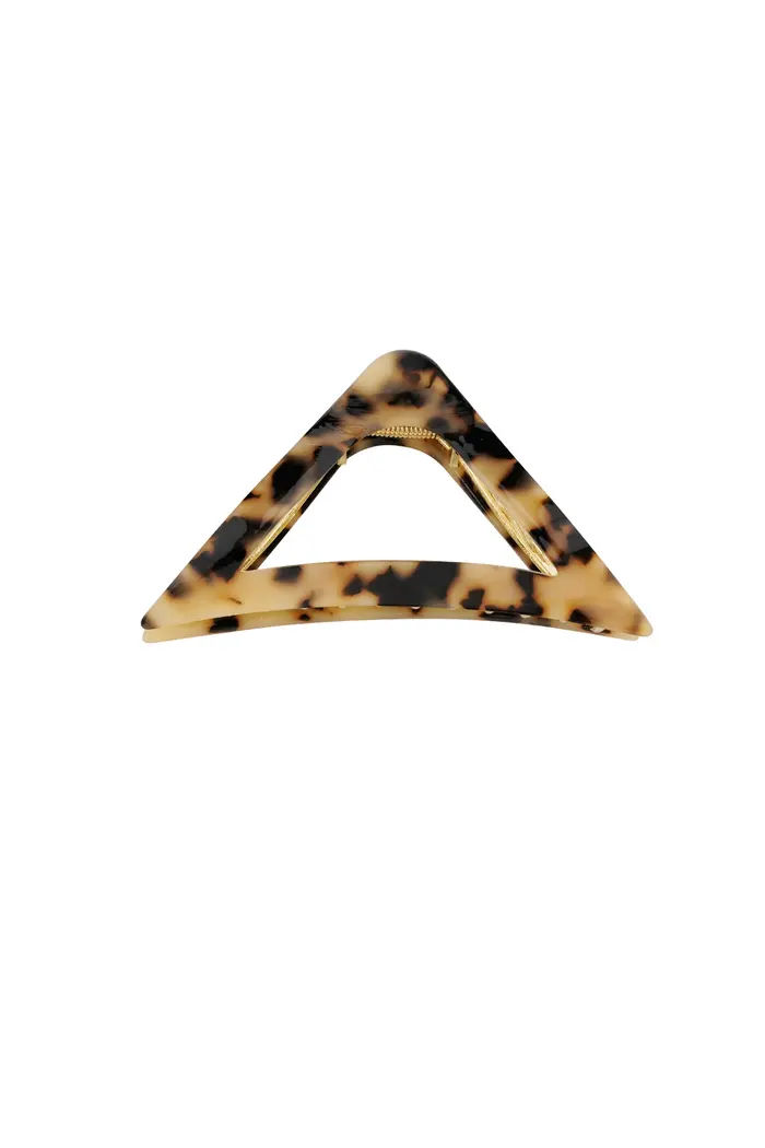 Triangle haarclip - beige - Diest