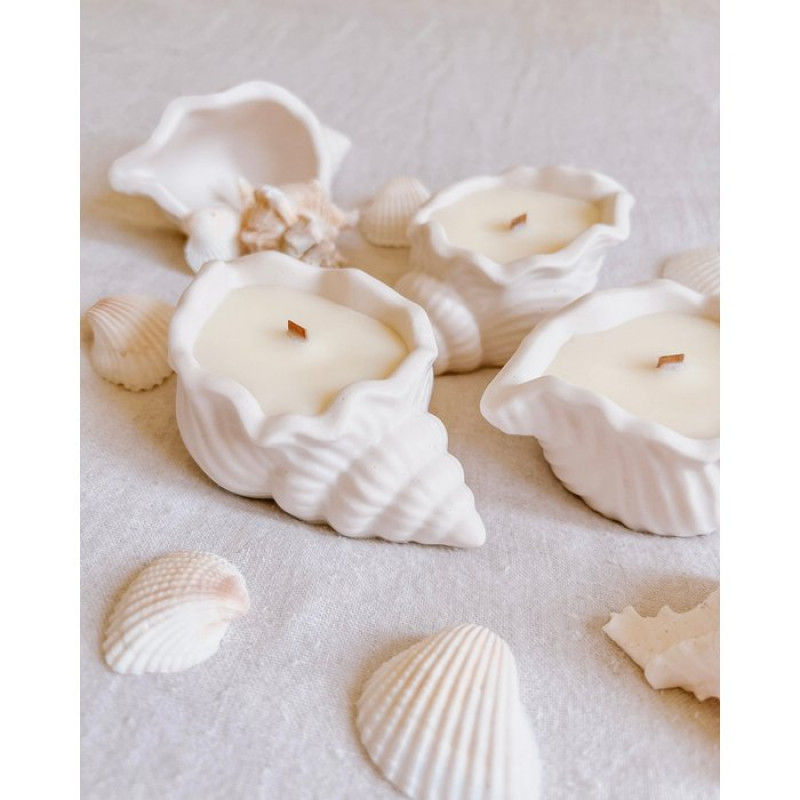 Boho Seashell Horn Handgemaakte Jar Candle - Aartselaar