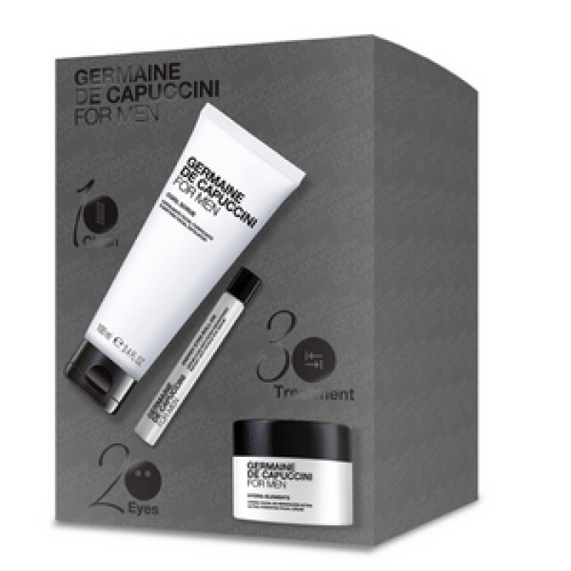 For Men 3-step promo Hydra Elements + cool scrub + eyes roll-on - Sint-Lievens-Houtem