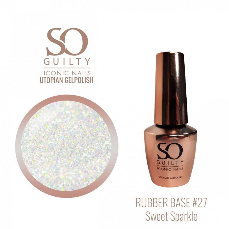 Rubber Base #27 Sweet Sparkle - 5ml | €11.95 excl.BTW - Berlaar (Heikant)