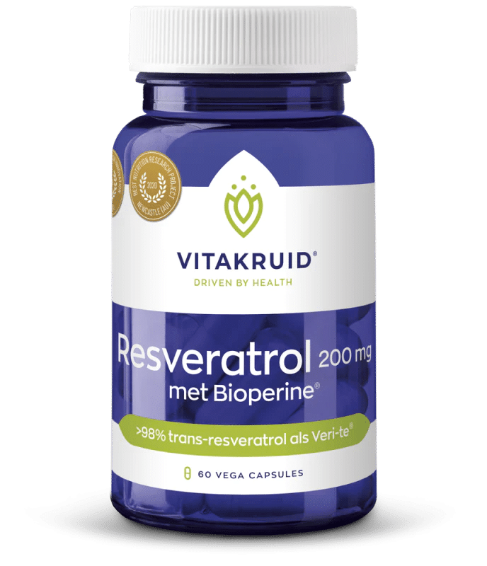 Resveratrol met Bioperine - 60 vegan capsules - Herzele