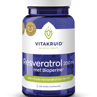 Resveratrol met Bioperine - 60 vegan capsules - Herzele