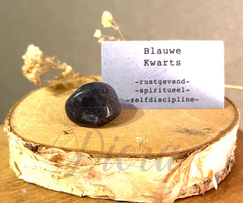 Blauwe kwarts in zakje B - Bree