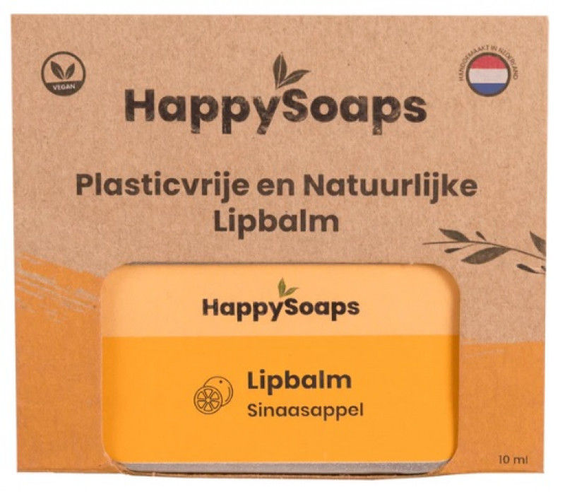 Plasticvrije en Natuurlijke Lipbalm - Sinaasappel - Eindhoven