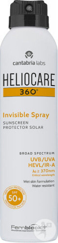 Heliocare invisible spray spf 50+