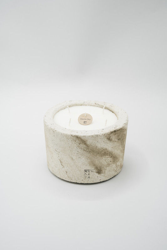 Urban candle indoor medium ecru (Desire sky) - Ninove