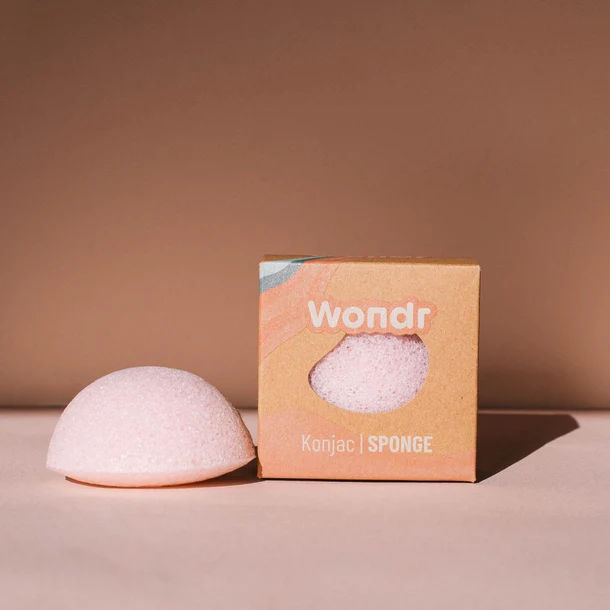 Konjac Sponge - soft skin roze - Malderen