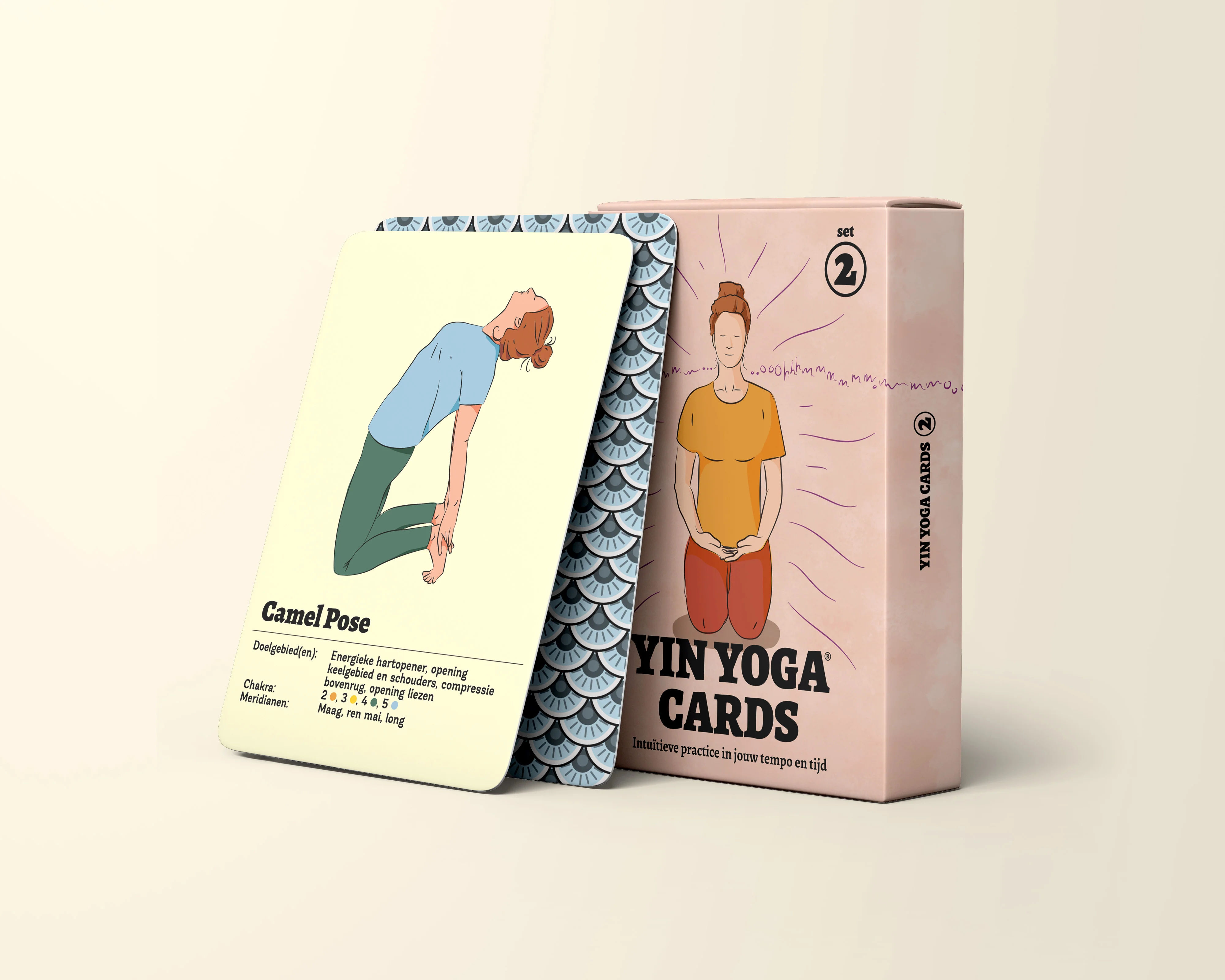 Yin Yoga kaarten - set 2 (uitbreidingsset) - Herzele