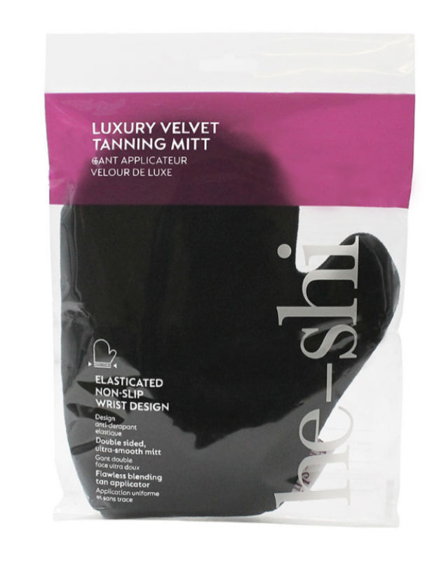 Luxury velvet tanning mitt HE-SHE - Moorsele