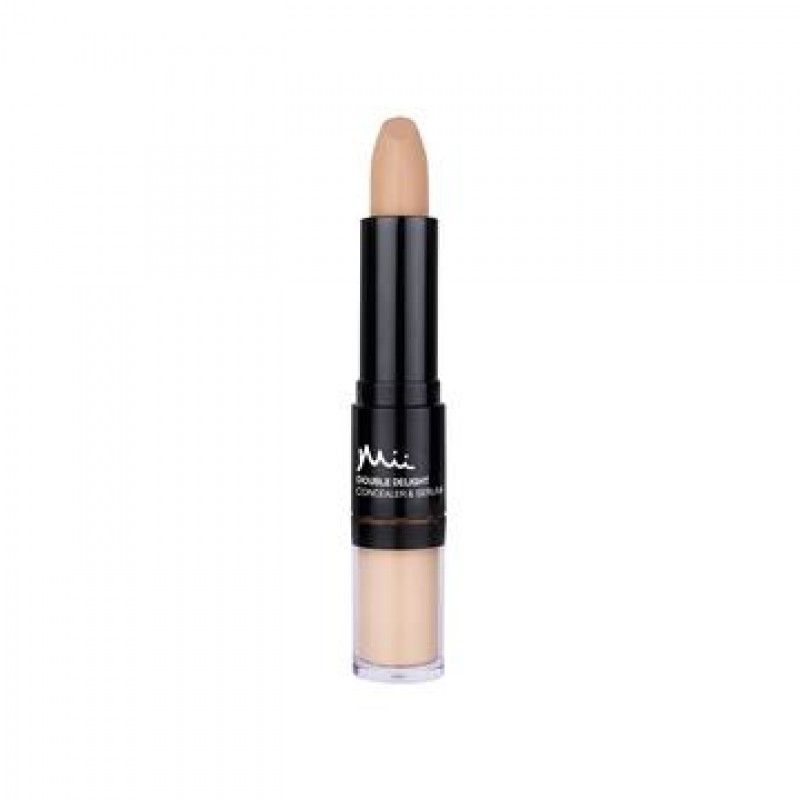 Double Delight Concealer & Serum - peach delight 02 - 4g/2,5ml - Rekkem