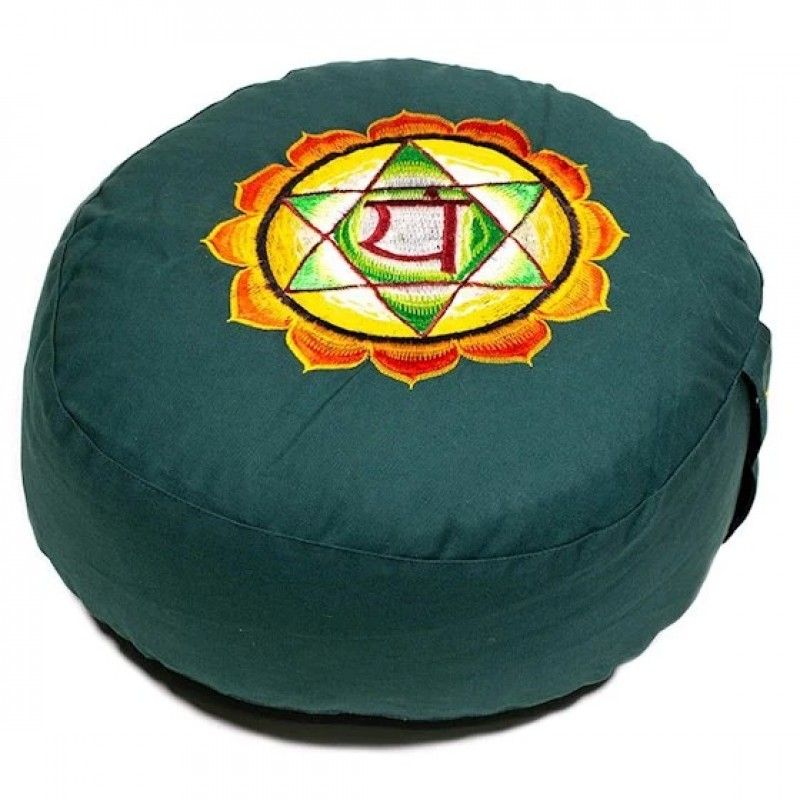 Meditatie kussen  - Groen - 4de chakra - Herzele