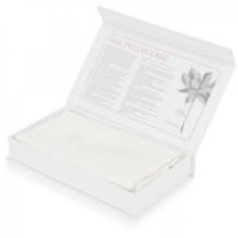 Momme Pure silk Pillowcase White - Brasschaat