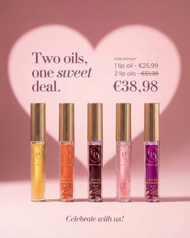Februari Actie 2 x Lip oil