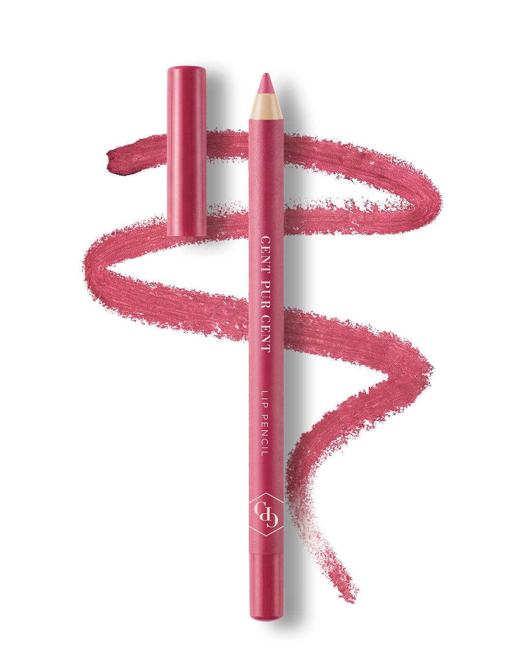 CPC Waterproof Lip pencil Nude Hot Pink