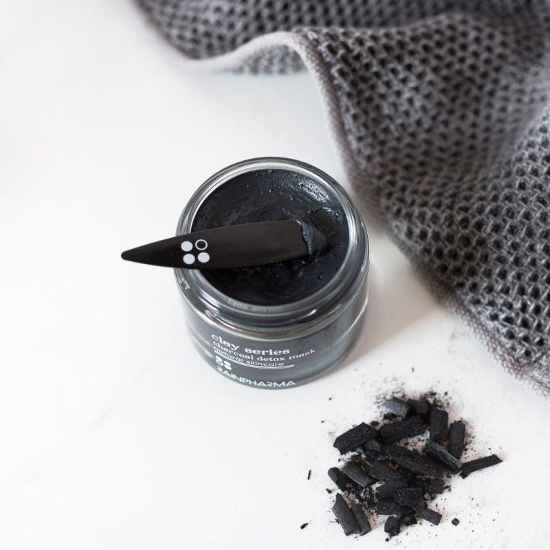 Clay Series - Charcoal Detox Mask 50ml - Ninove