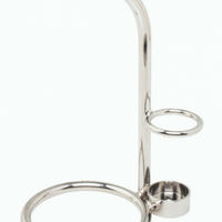 Houder in verchroomd nikkel - Turnhout