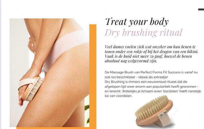 Dry brush/massage brush  - Londerzeel