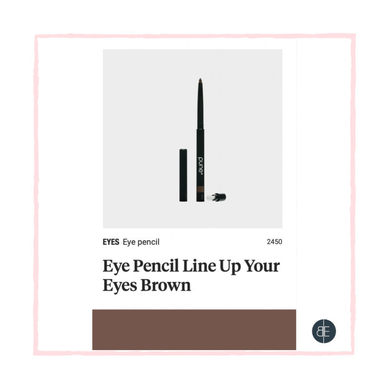 PUNE eye pencil line up your eyes brown  2450 - Assebroek