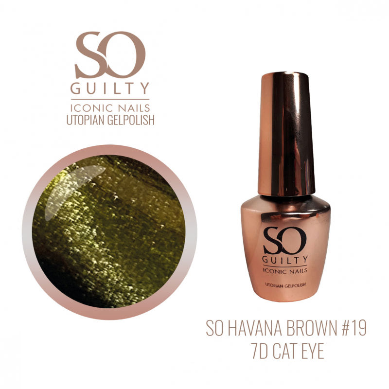 #19 SO Havana - 7D Cat Eye - 5ml | €11.95 excl.BTW - Berlaar (Heikant)