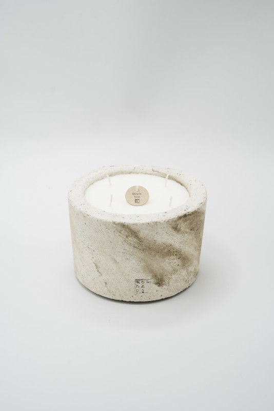 Urban candle indoor medium ecru (Golden hour) - Ninove