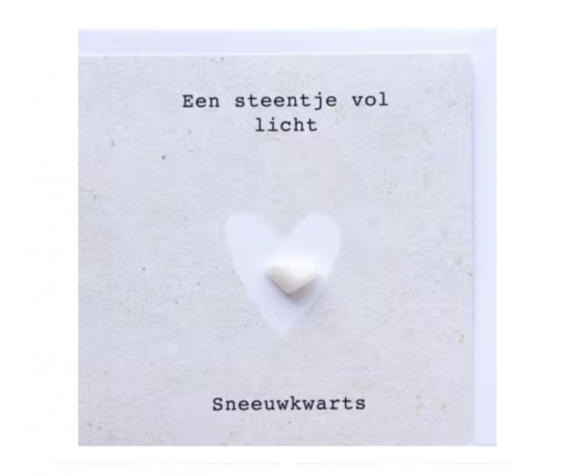 Een steentje vol licht: sneeuwkwarts - Bree