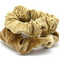  Scrunchie Gold - 2 stuks - Diest