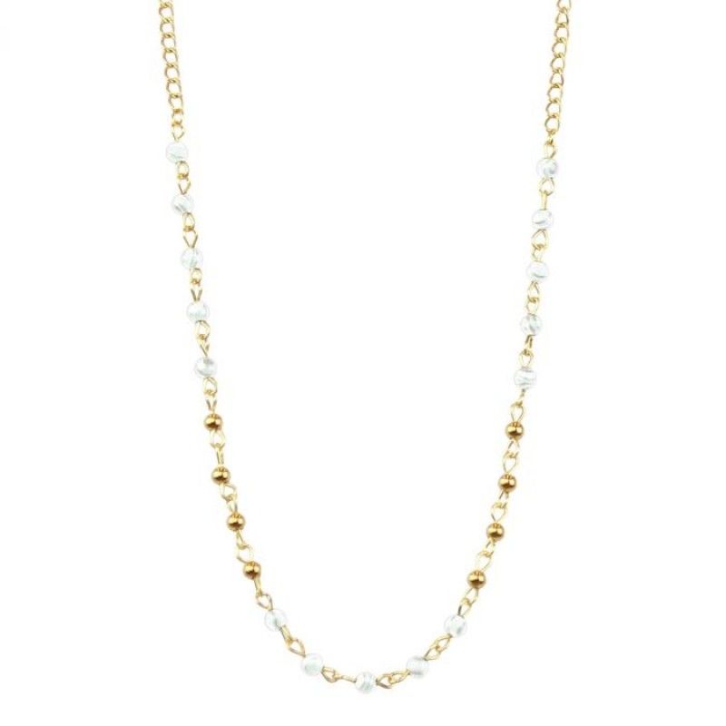 Waterproof FINE NECKLACE 18K GOLD PLATING - 9W2208009 - Diest