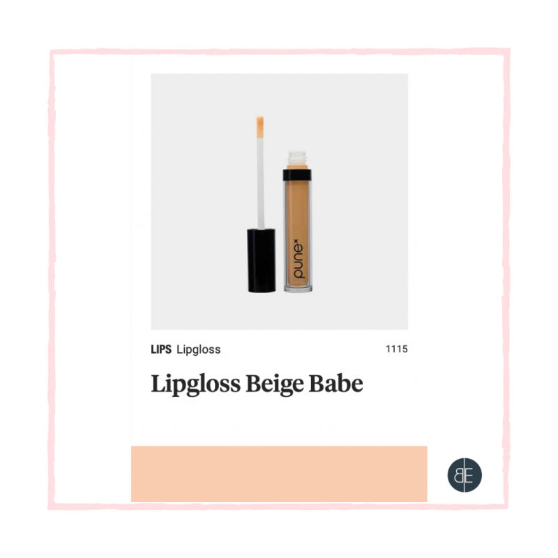 PUNE lipgloss beige babe 1115 - Assebroek