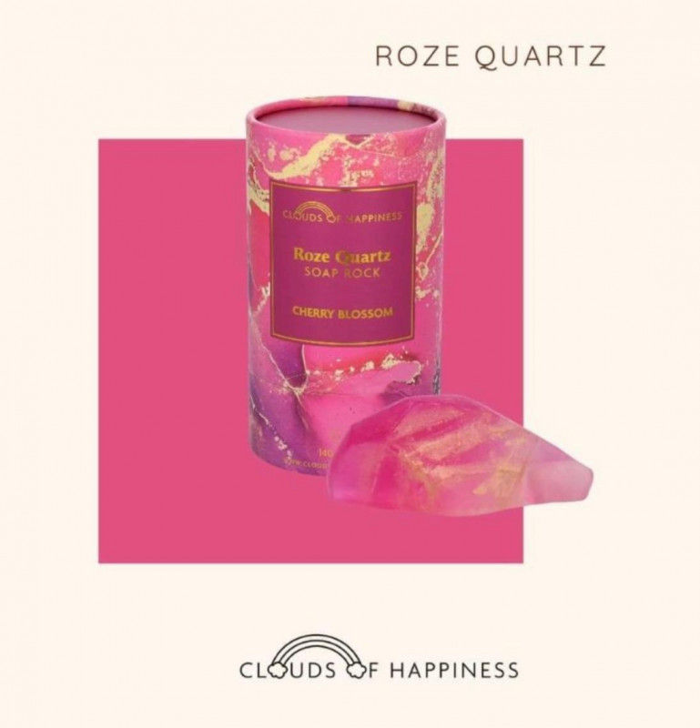 Kristalzeep Roze Quartz  - Londerzeel