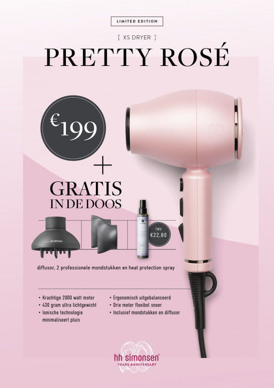  XS Dryer Limited Edition Pretty Rose - Diest