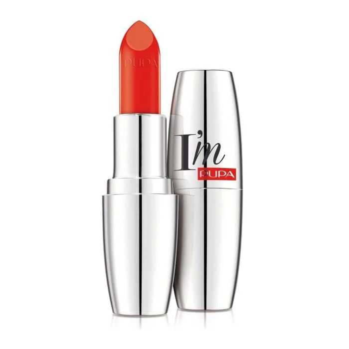 I'M PUPA PURE COLOUR LIPSTICK ABSOLUTE SHINE RED/ORANGE RANGE - Ultra Orange nr 300 - Herent