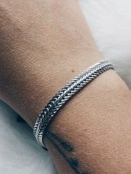 Infinity Chain Bracelet Silver Plating - 7A7003	 - Diest