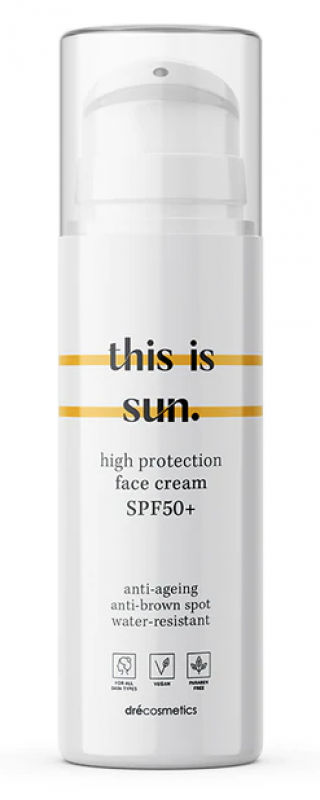 this is sun high protection face cream SPF50 - Moorsele