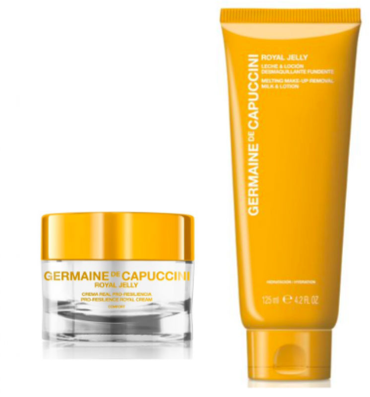 Royal Jelly pro resilience royal cream comfort + Melting make up removal milk & lotion  - Sint-Lievens-Houtem