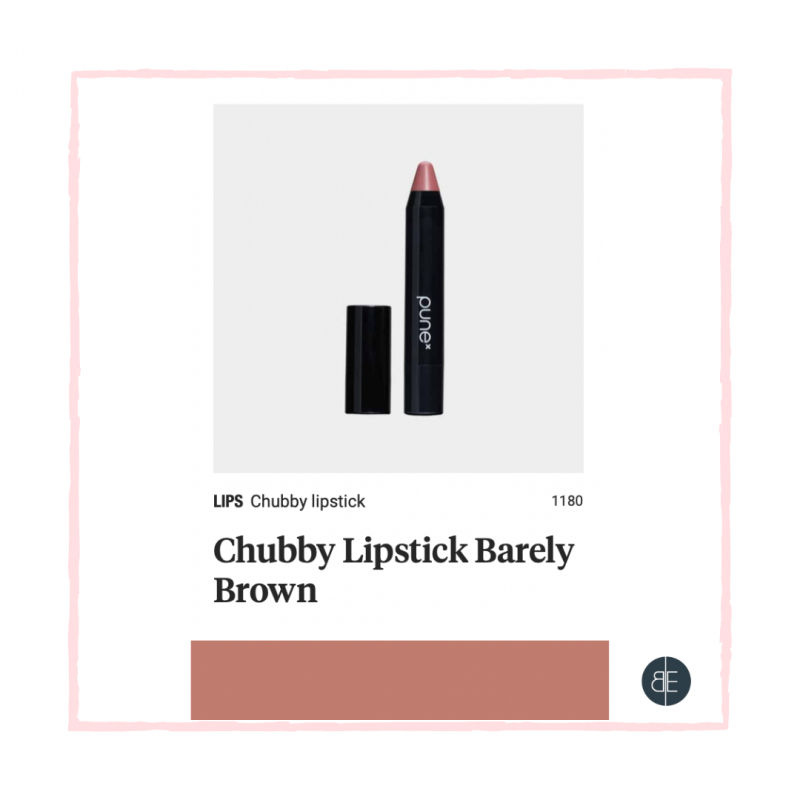 PUNE chubby lipstick barely brown 1180 - Assebroek
