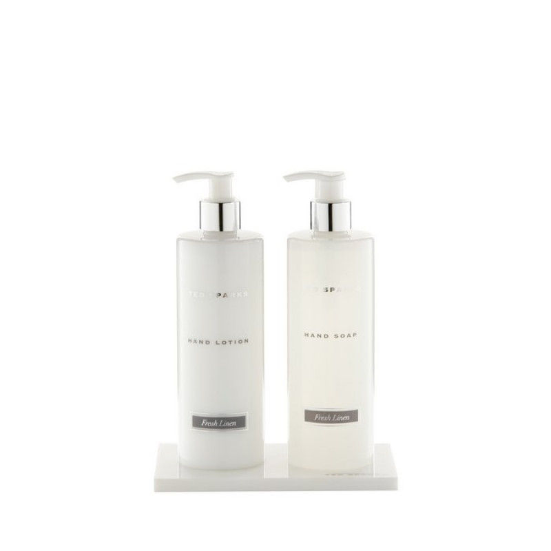 Hand gift set wit fresh linnen Ted Sparks - Aartselaar