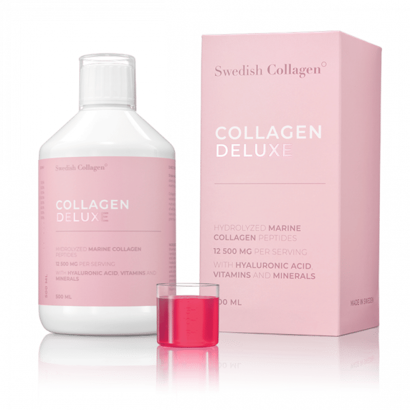 Vloeibaar Collageen drink (12500mg) SWEDISH COLLAGEN DELUXE - 500ml - Haaltert